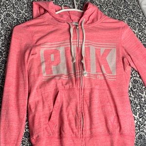 Pink vs pink jacket.